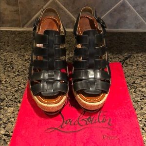 Christian Louboutin Wedge Espadrille